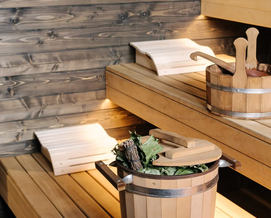 Nordic spa and sauna near Fort Bragg California
